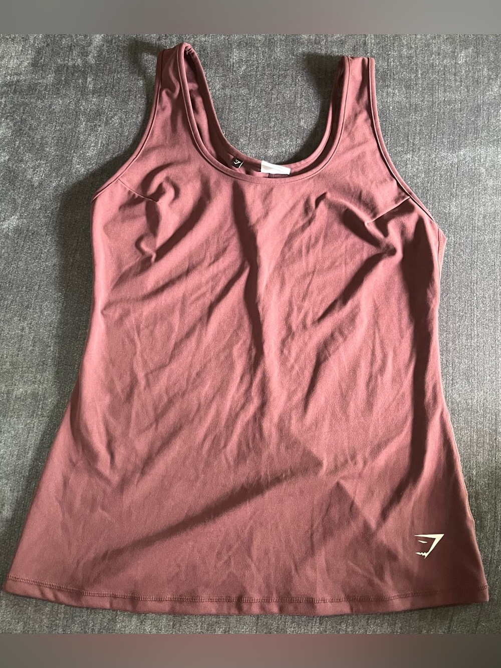 Gymshark women’s Dreamy Vest winter  tank top berry Size XL